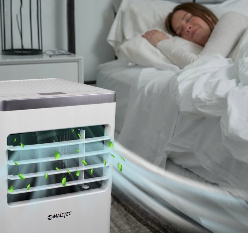 Výkonná přenosná klimatizace Maltec s výkonem 2,6kW