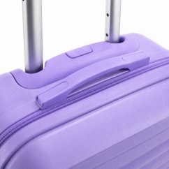 3 az 1-ben utazóbőrönd-készlet TSA kombinációs zárral, lila színben
