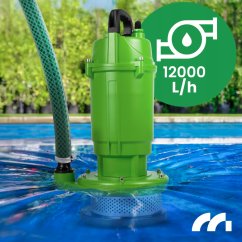 Ponorné čerpadlo na znečistenú vodu MalTec MasterPump550W Sito