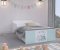 Krásna posteľ do detskej izby 180 x 90 cm s úložným priestorom