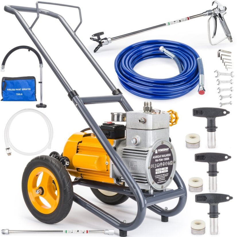 Unità di verniciatura a pistone airless PM-PDM-1500