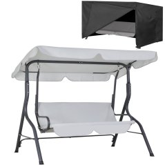 Vrtna ljuljačka CASARIA® plava, sa zaštitnom navlakom KINGSLEEVE®
