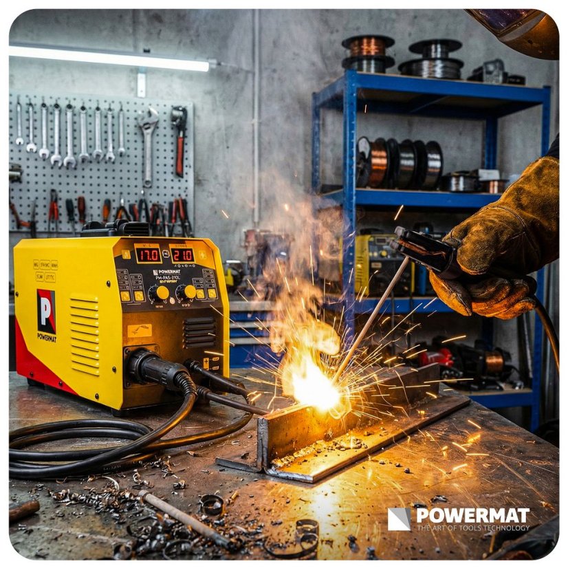 Invertorová zváračka 210 A - MIG/MAG, FLUX, MMA, TIG LIFT