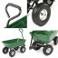 Kippbarer Gartenwagen mit festem Griff