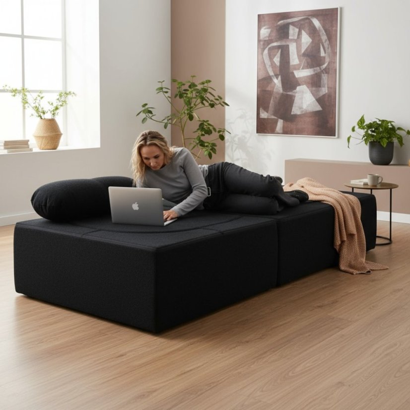 Inovatívna kompresná rozkladacia pohovka