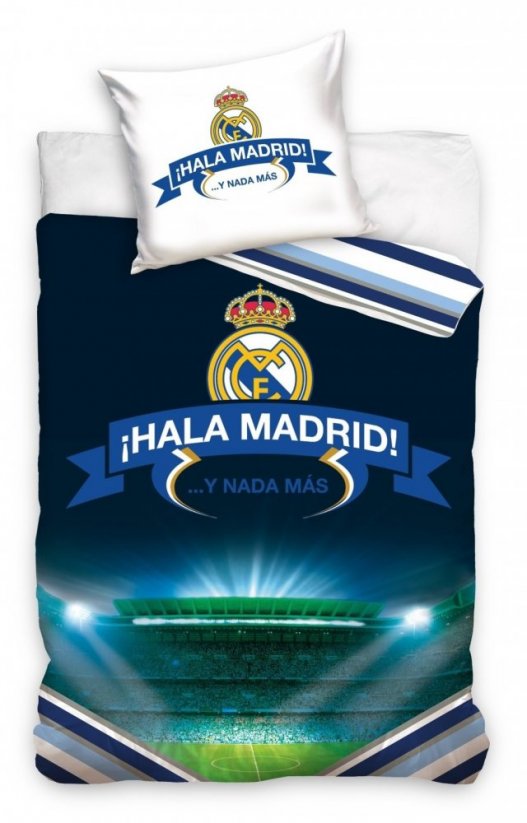 Posteľné obliečky Real Madrid modré