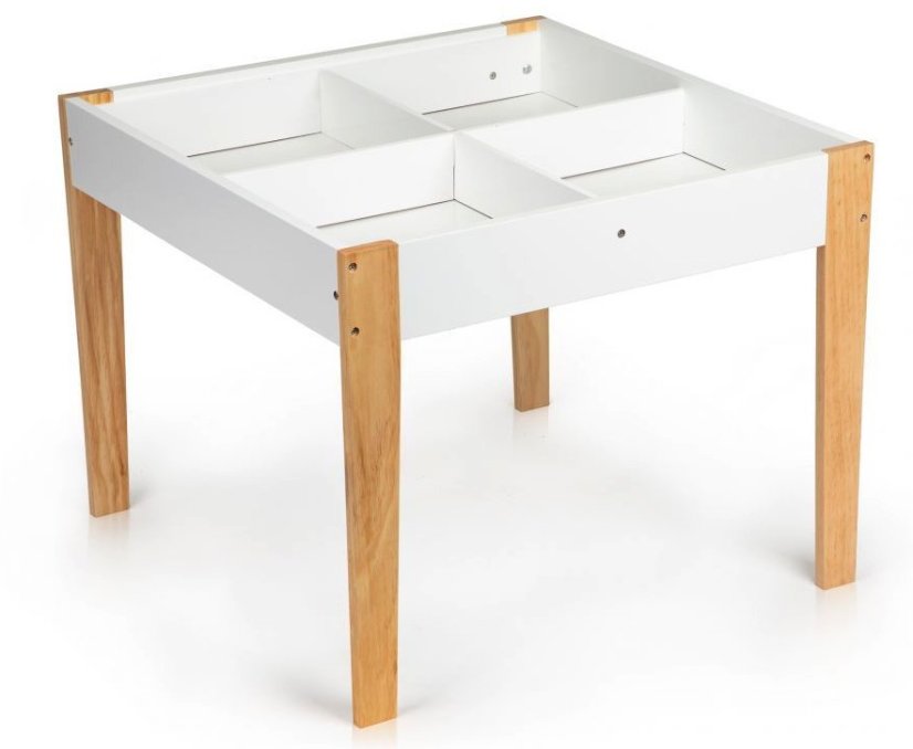 Víceúčelový dětský stolek se židlemi