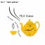 Ceas decorativ de bucătărie Tea Time - Culoare: Gri