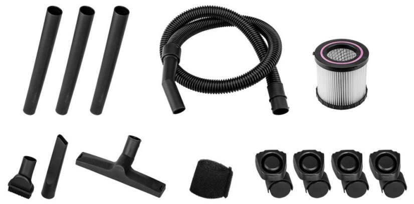 Akumulátorový 12 L vysávač GRAPHITE Energy+ bez batérie