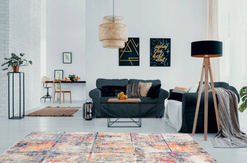 Dizajnový koberec v krásnych farbách Denver 