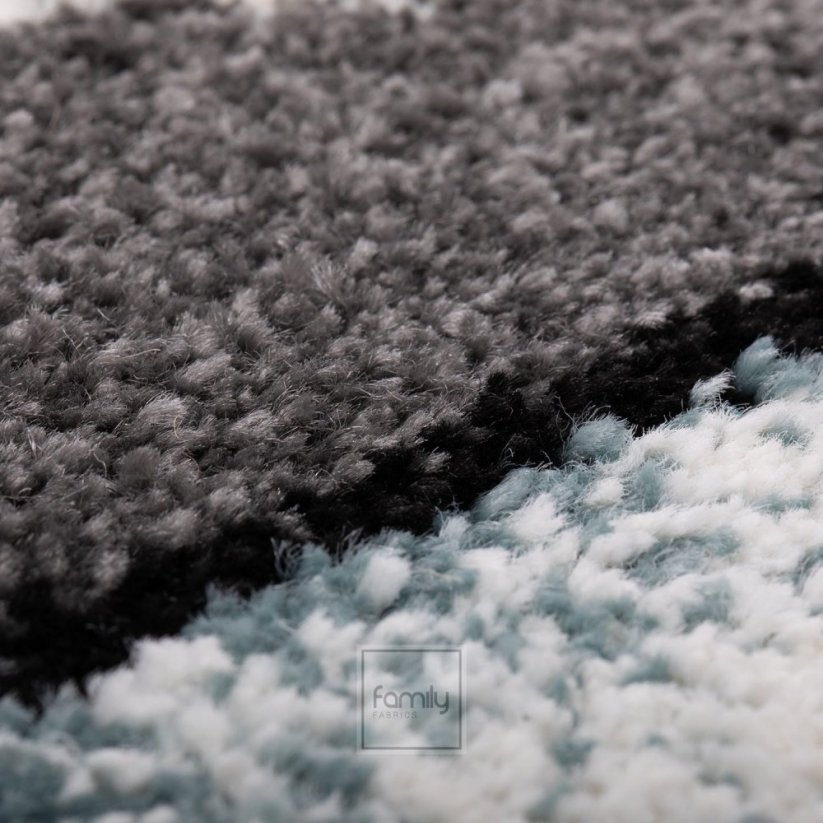 Kvalitný detský koberec so sloníkom sivej farby