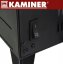 Elektrokamin KAMINER EMBEGO 2000W - Freistehender Kamin mit Ventilator und 3D-Feuereffekt
