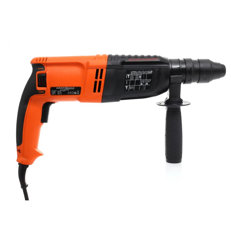 Príklepová vŕtačka s výkonom 2650W + prídavná hlava 