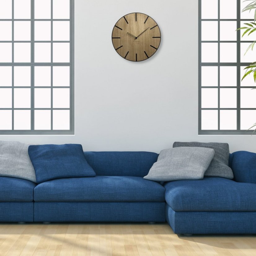 Ceas de lux din lemn Wood Art