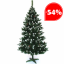 Rahlo zasneženo božično drevo s storži 180 m