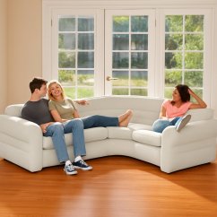 Felfújható sarokkanapé INTEX 68575 - 4 fő részére, 257 x 203 x 76 cm