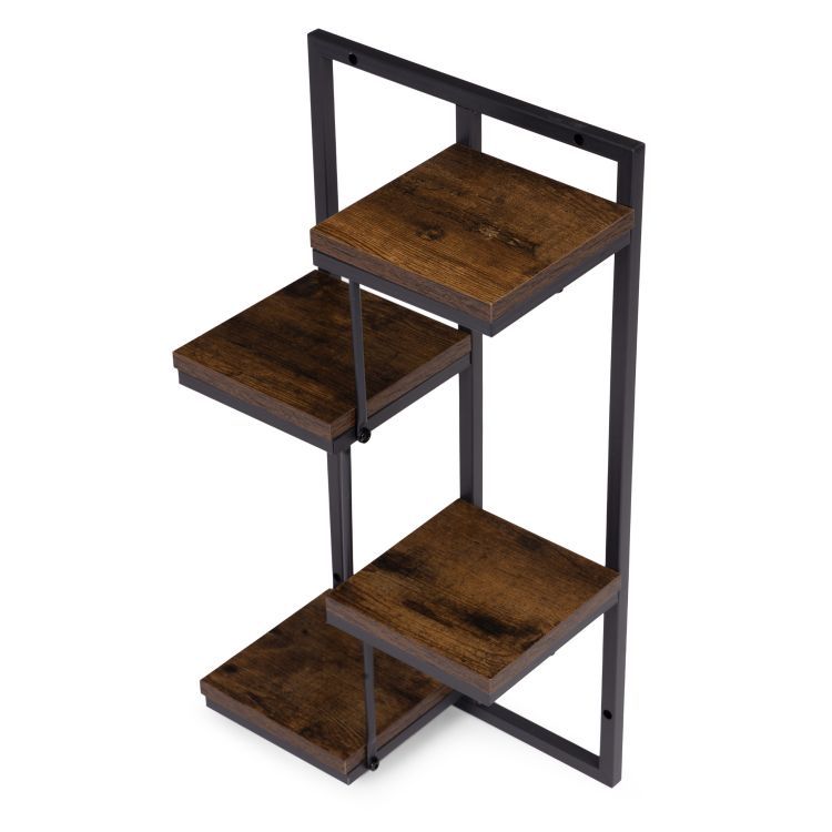 Závěsná police na květiny - 4 police