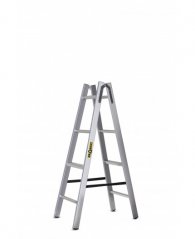 Maliarský hliníkový rebrík 2 x 4 s nosnosťou 150 kg