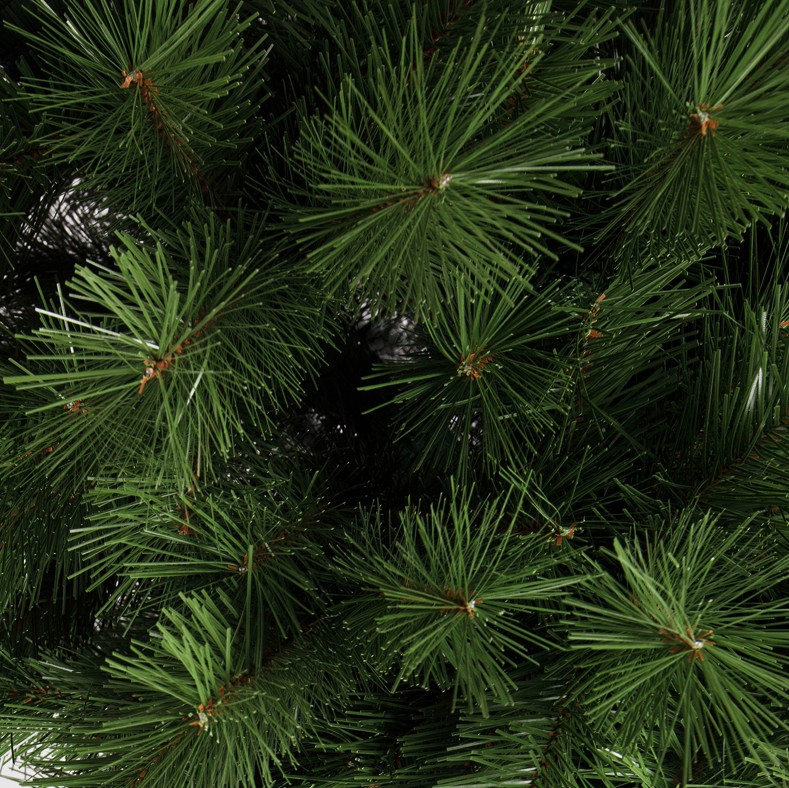 Lussuoso albero di pino di Natale artificiale 180 cm