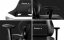 Masiven črno-siv igralni stol FORCE 7.7