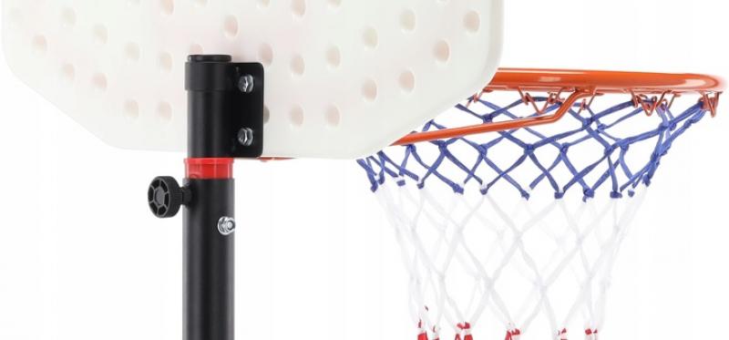 Basketbalový koš s nastavitelným stojanem 165 - 205 cm