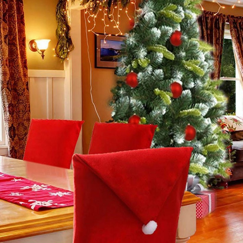 Set vánočních návleků na židle