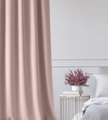 Pudrový záves Aura so zavesením na riasiacu pásku 180 x 250 cm Pudrový záves Aura so zavesením na riasiacu pásku 180 x 250 cm