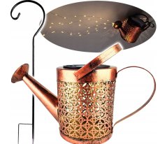 Solar LED Gartenlampe in Form eines Blumentopfs