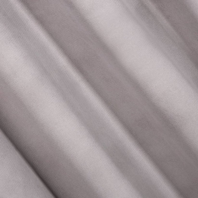 Jednobarevné zatemňovací závěsy v ocelově šedé barvě 140 x 250 cm