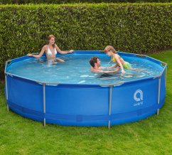 Gartenpool mit Filterung 366 x 76cm