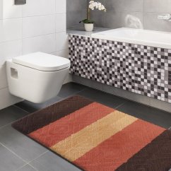 Fürdőszoba szőnyeg 2 részes szett - barna