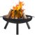 Záhradné ohnisko XXL s madlami a trojnožkou