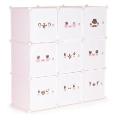Schrank für das Kinderzimmer mit einem fröhlichen Motiv