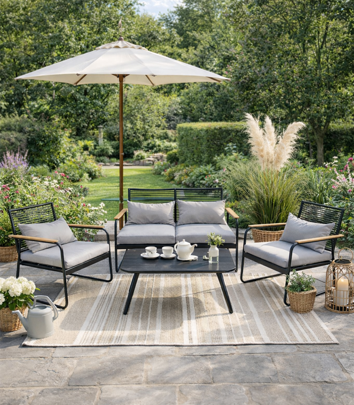 Záhradný nábytok ATRANI – moderný set na terasu