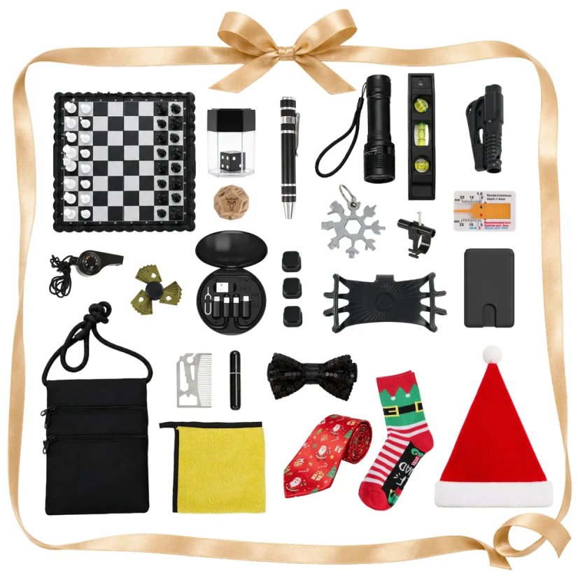 Adventní kalendář pro muže s 24 dárky a překvapeními