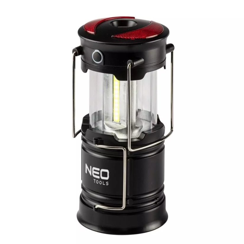 Lampada da campeggio 3in1 a batteria 200 lm - lampada da esterno con magnete