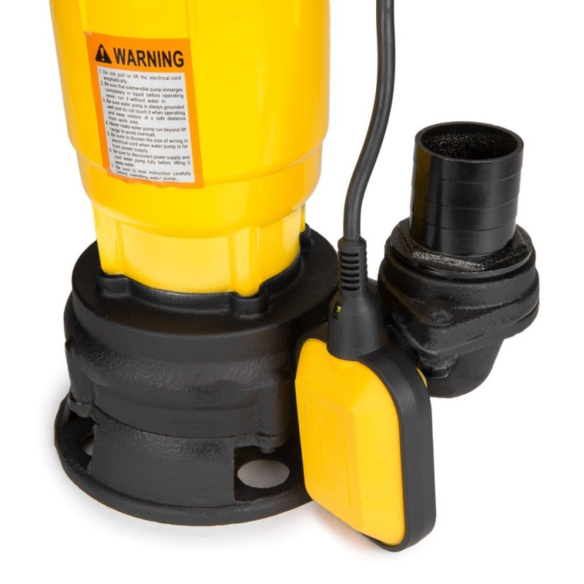 Schlammpumpe für Senkgrube mit Mühle und Schwimmer PM-PDS-3000P