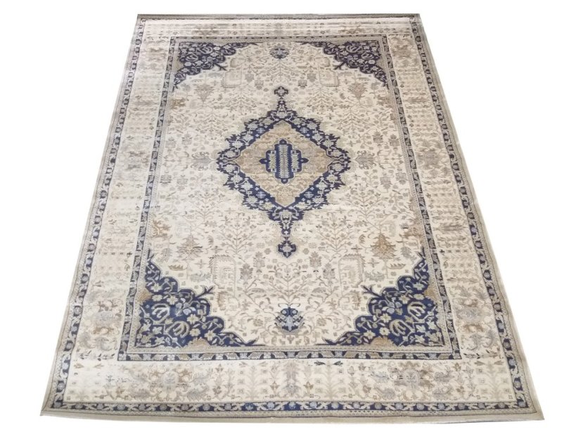 Vintage szőnyeg modern mintával - Méret: Szélesség: 200 cm | Hossz: 290 cm