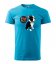 Originale T-shirt da uomo in cotone per gli amanti del Boston Terrier