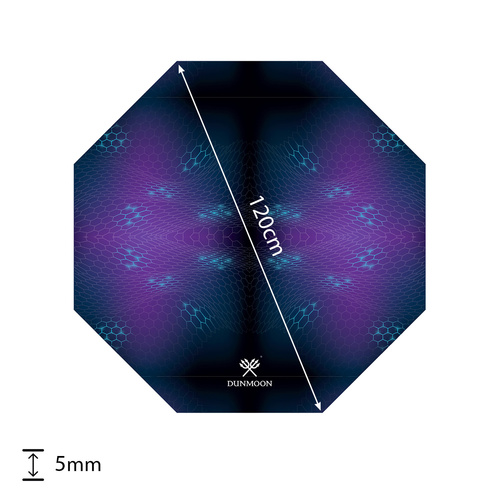 Protišmyková herná podložka pod kreslo DUNMOON - 120 cm