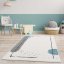 Качествен детски килим с абстрактен мотив Blue Blot