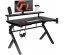Mimořádně propracovaný herní stůl černý