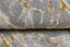 PALERMO Exkluzív szürke szőnyeg arany mintával