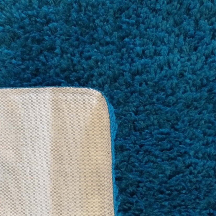 Tappeto elegante blu