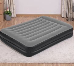 Aufblasbare Matratze für zwei Personen 203 x 152 x 46 cm mit eingebauter Pumpe