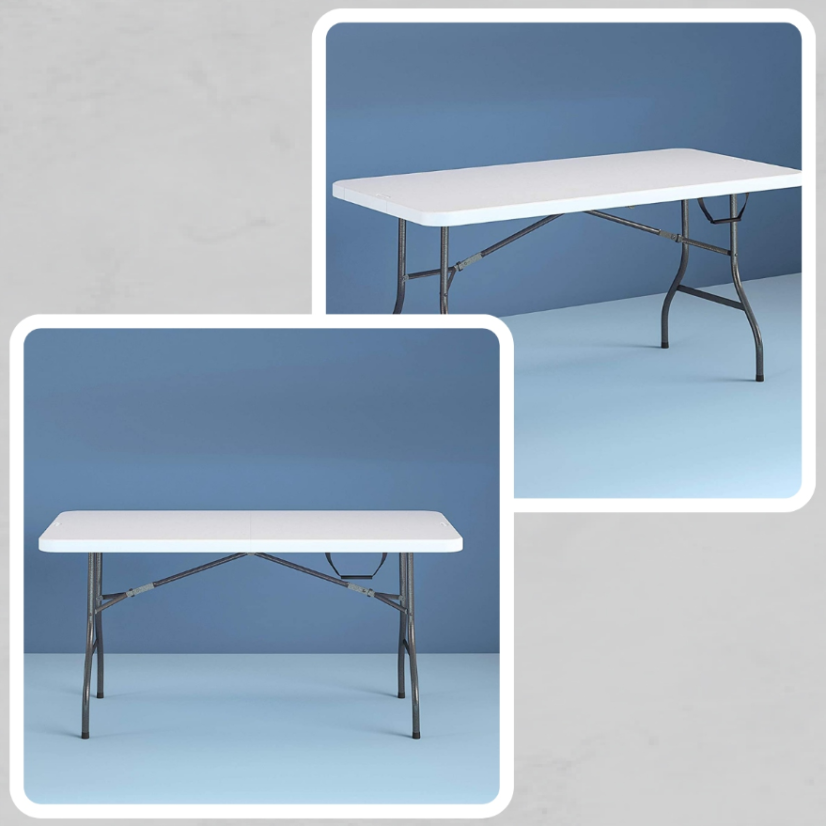 Cateringový stôl do záhrady rozkladací - Rozmer stola: Šírka: 70 cm | Dĺžka: 180 cm