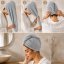 Turban, ručník z mikrovlákna, 65 x 25 cm