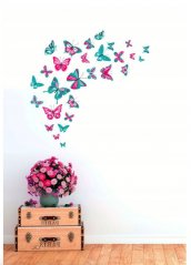 Dekorativer Wandaufkleber Schmetterlinge