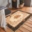 Eredeti barna-krémszínű vintage szőnyeg a nappaliba - Méret: Szélesség: 120 cm | Hossz: 170 cm