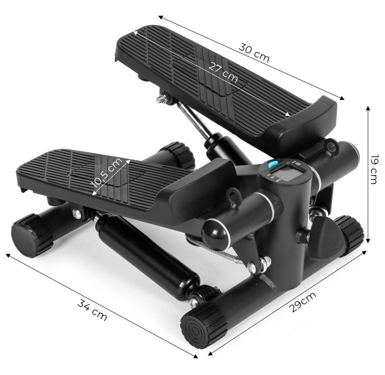 Fitness-Stepper mit Expander und LCD-Zähler